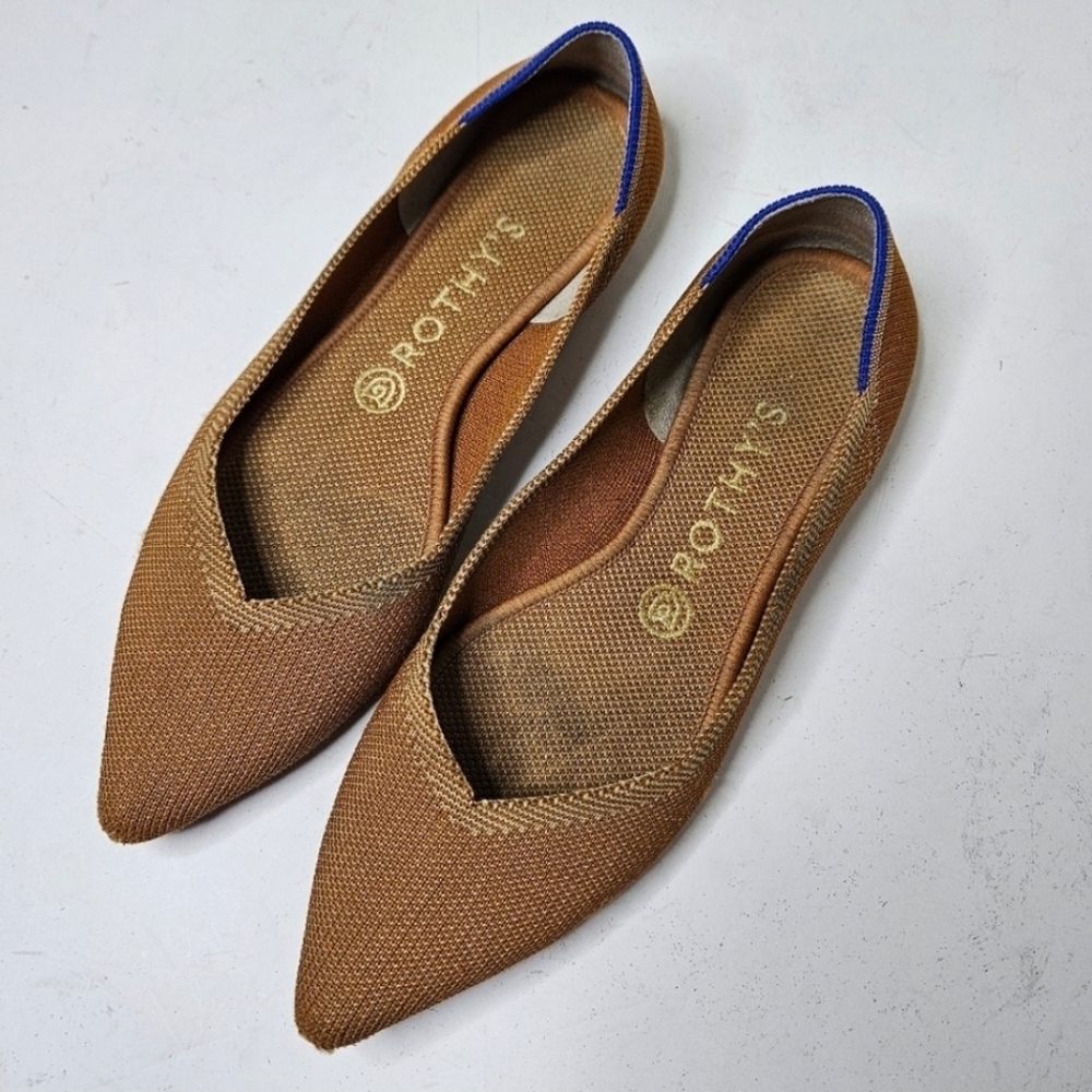Rothy's Fawn The Point Ballet Flats 8.5